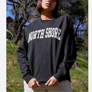 Black 'North Shore' Long Sleeve Shirt